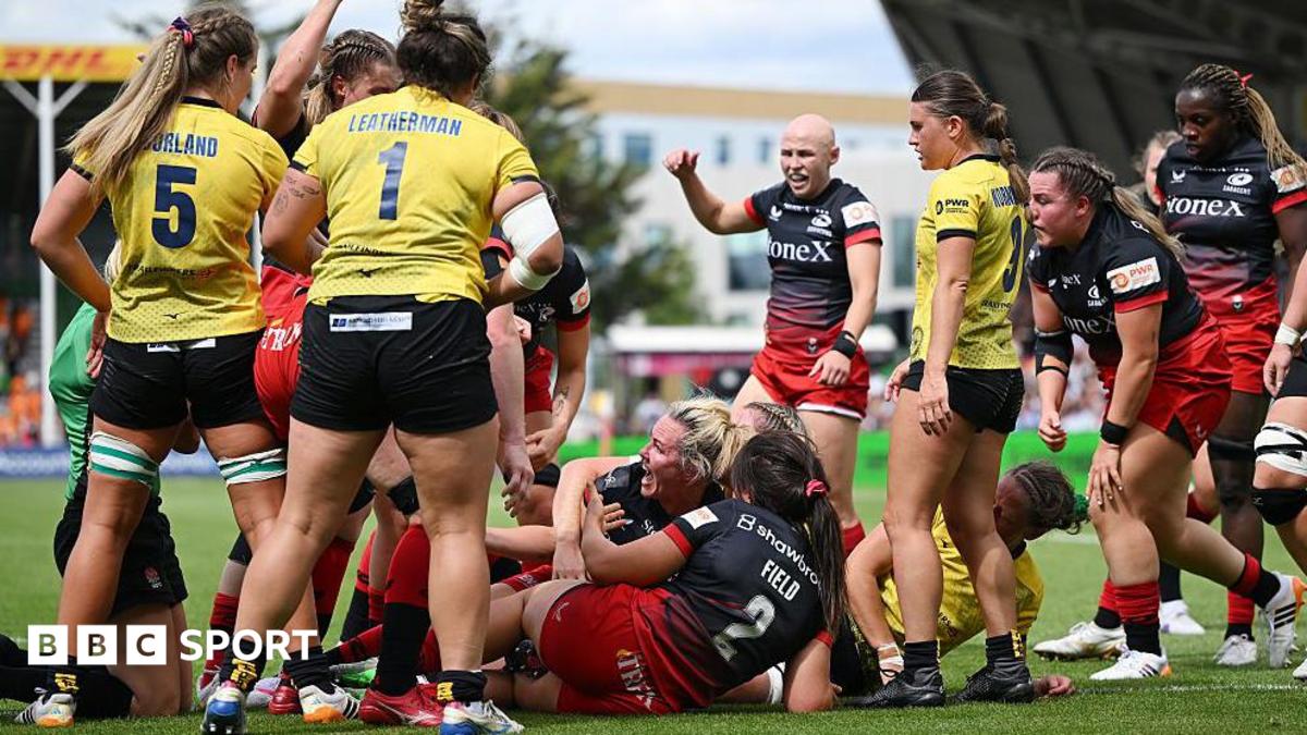 Saracens win record fourth title with emphatic victory