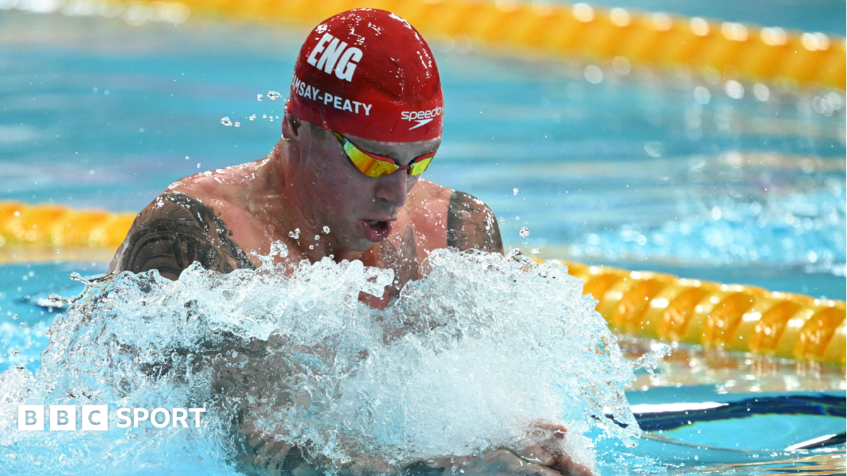 Ramsay-Peaty third fastest for 50m breaststroke final