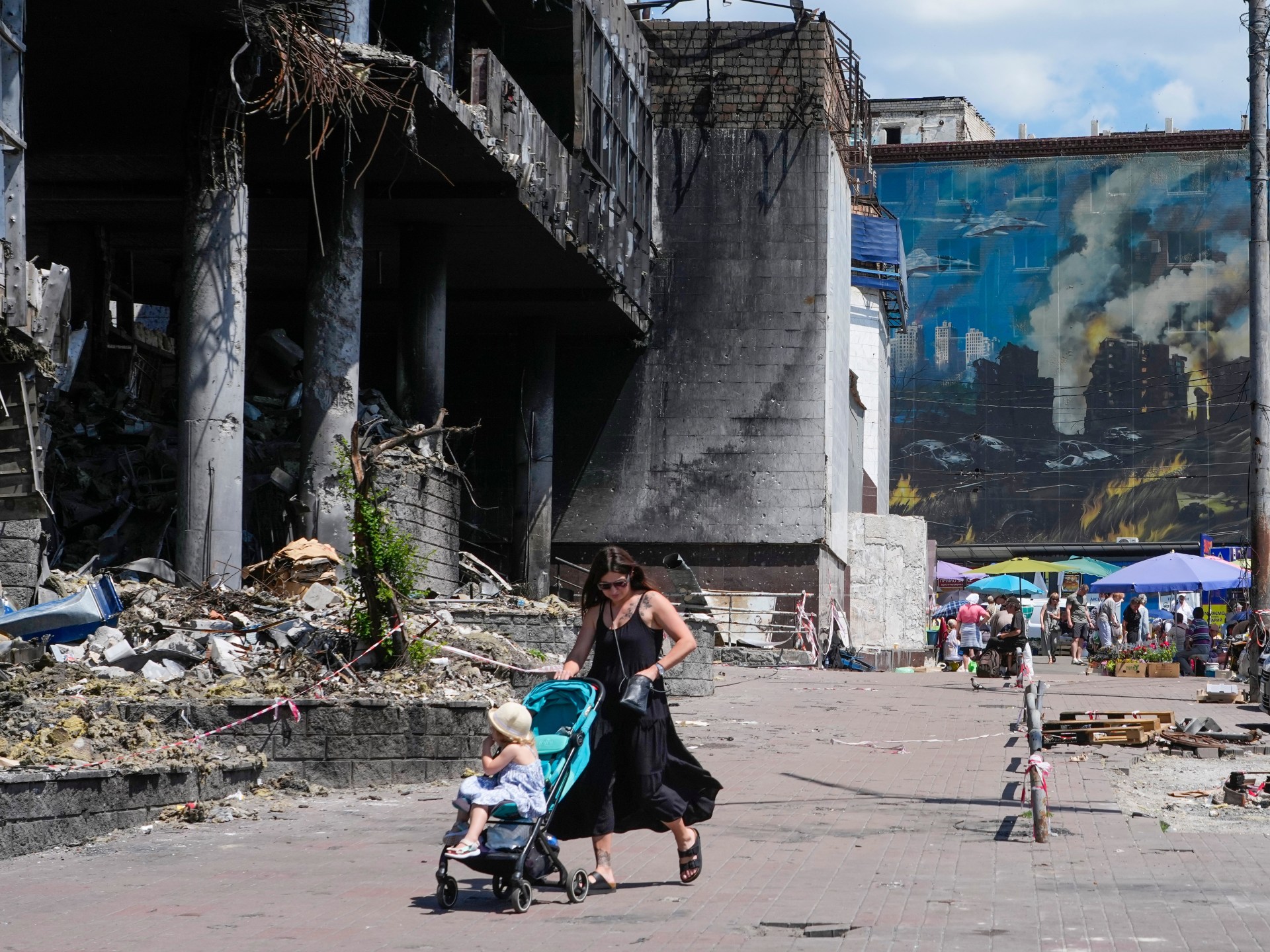 Missile strike kills three in Ukraine as Russia feels war’s economic strain