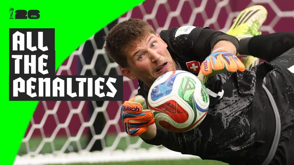 Watch every penalty from Switzerland v Colombia shootout