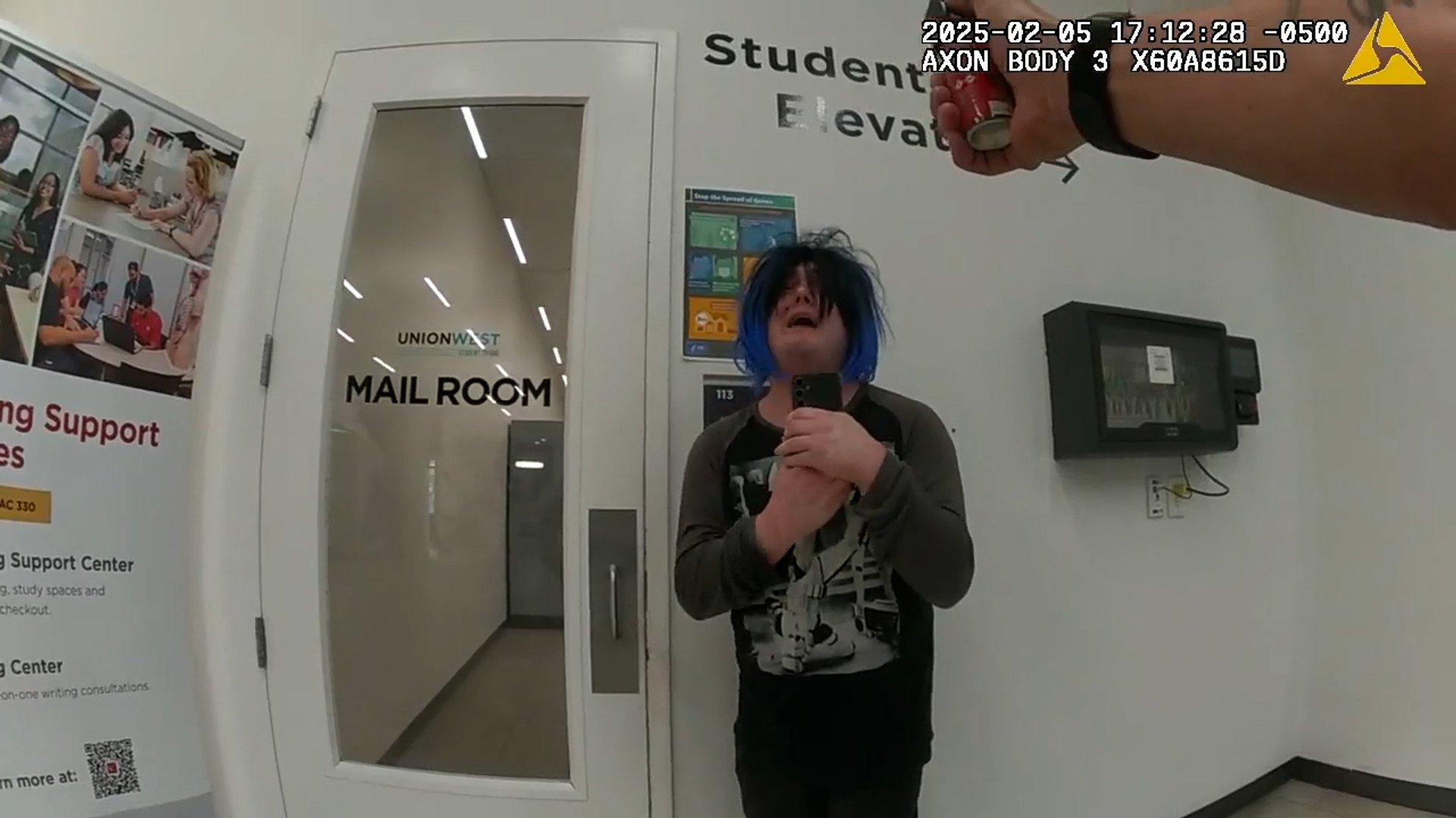 Bodycam shows Florida student tased and arrested by campus police